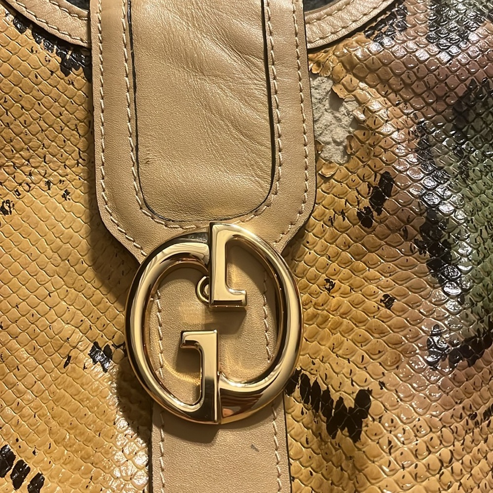 Python Snake Skin Purse With Minor Use. Please Se… - image 4